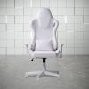 Techni Sport TSF45C Velvet Memory Foam Gaming Chair – White