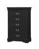 ACME Louis Philippe Chest in Black 23736