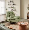 smart multifunction recliner chair electric yellow