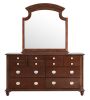 Glory Furniture Summit G5950-D Dresser , Cappuccino