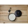 Rosbas Candle, Black Sea Scented, Natural Soy Wax, 6 oz Black Tin, Cotton Wick, Long Burn Time, Drawstring Cotton Bag, Home, Handmade in USA